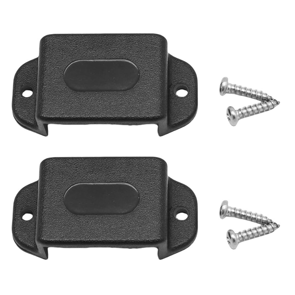 VOANZO 2pcs Radio Holder Vehicle Radio Holder Car Handheld Walkie Talkie Mount Compatible with Motorola Baofeng Midland and Any Radio with Back Cli