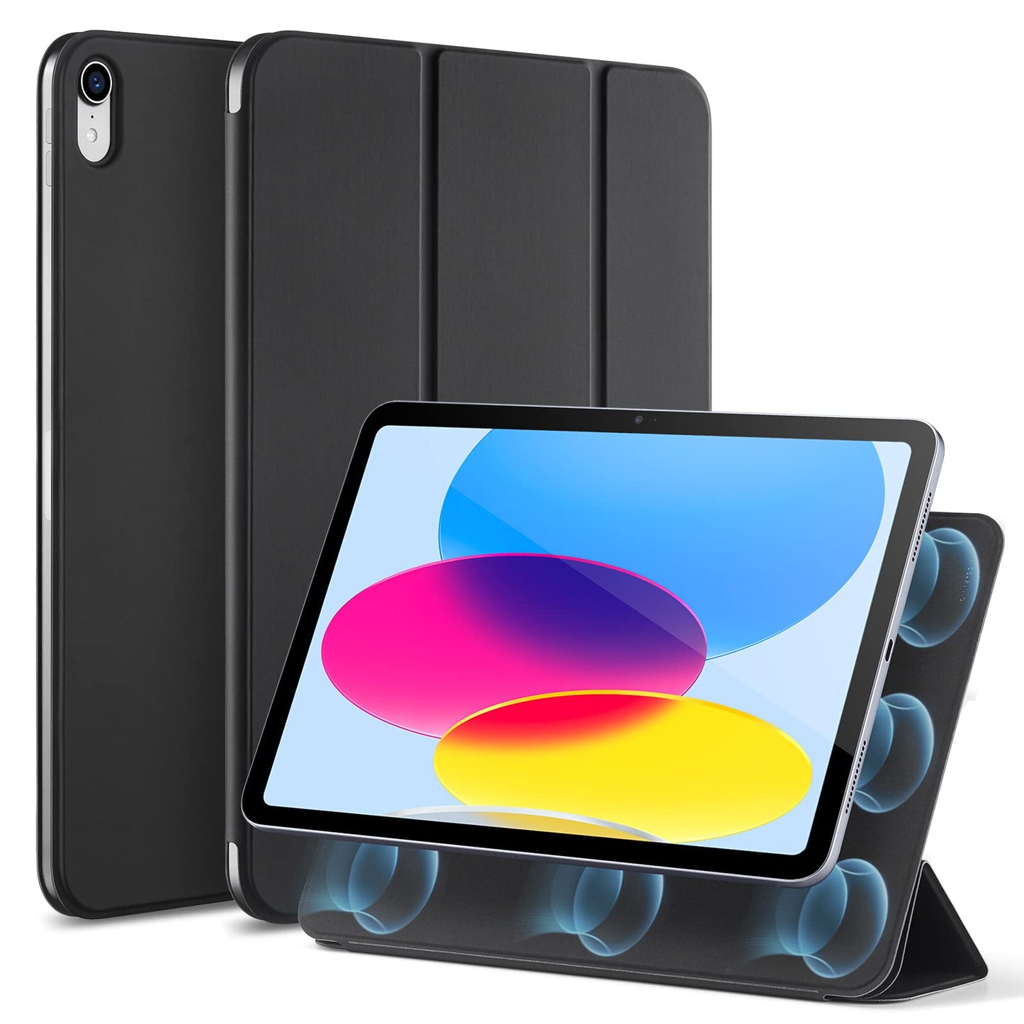 ESR for ipad (A16) 11th generation case 2025, iPad 10th Generation Case 2022, Convenient Magnetic Attachment, Two-Way Trifold Stand, Lightweight