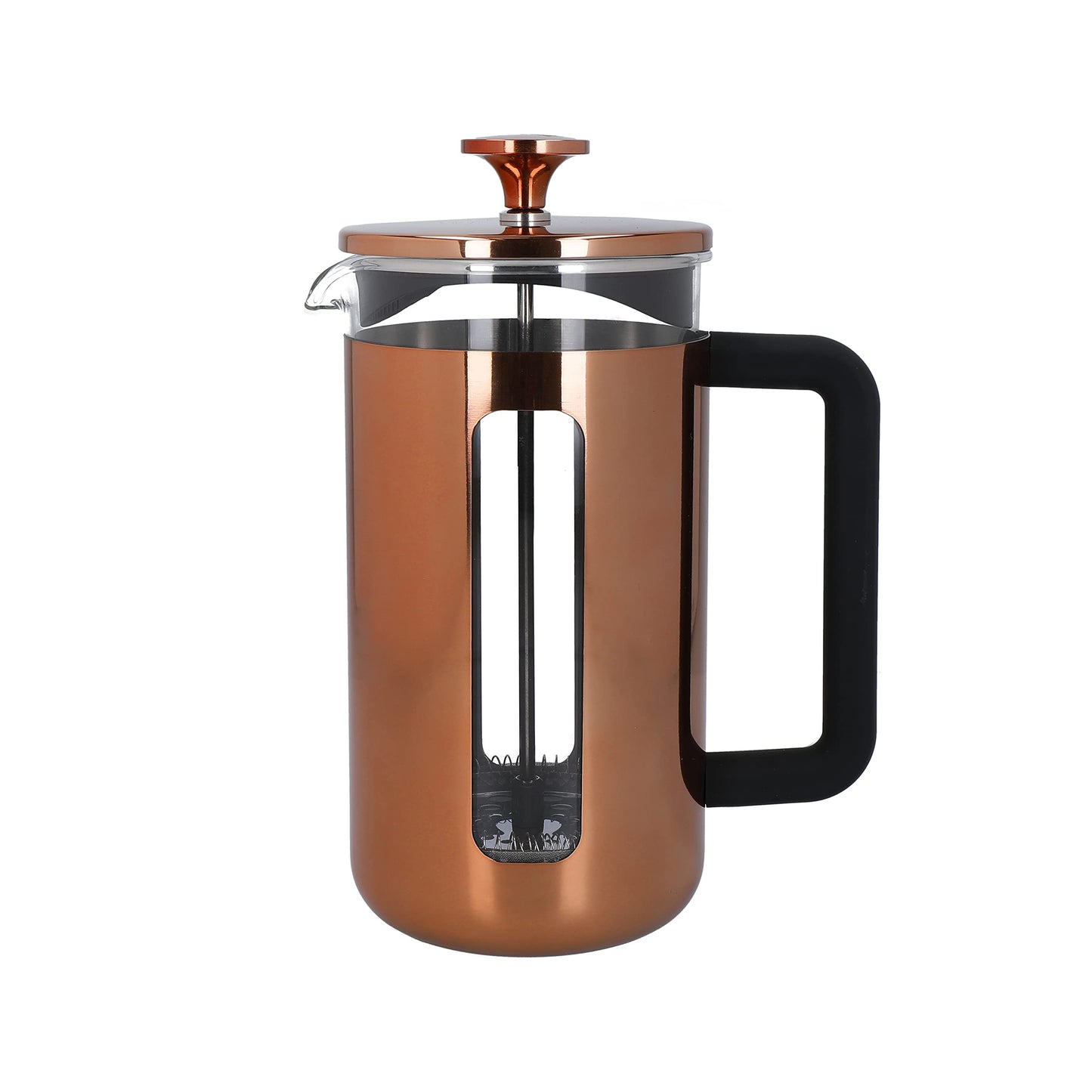 La Cafetire Pisa Stainless Steel Cafetire, Eight Cup, Copper, Gift Boxed