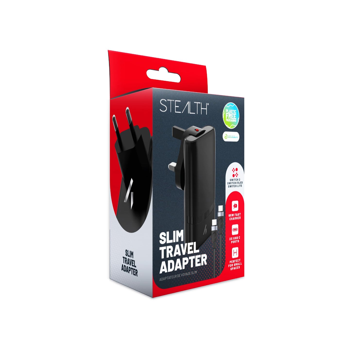 STEALTH Mains Adaptor Compatible with Switch 2