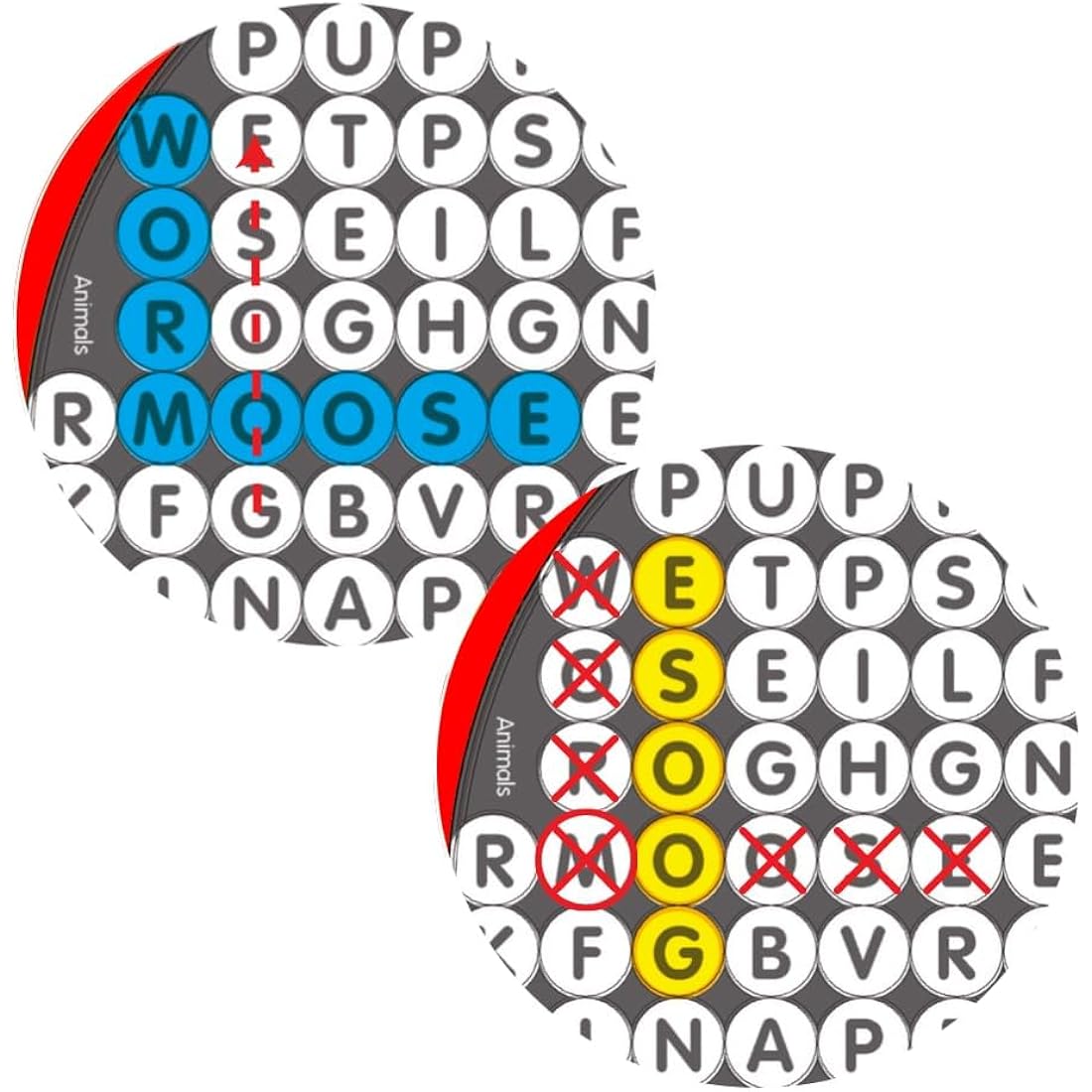 Wordsearch: The Ultimate Multiplayer Wordsearch Game | Fun Word Puzzle Game for All The Family | For 1-4 Players | Ages 7+