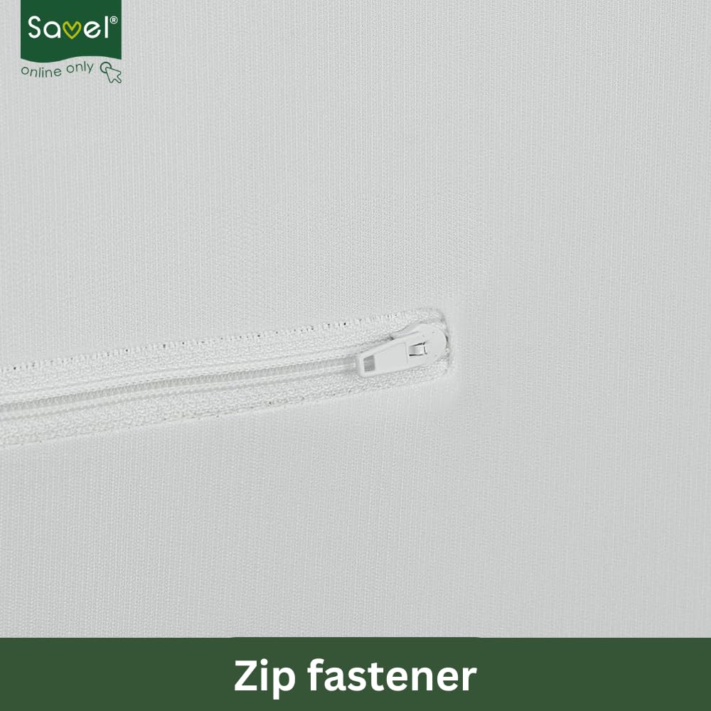 Savel - Mattress Encasement 120x190/200 cm Small Double | Waterproof and Breathable Mattress Protector | Deep 30cm Fitted Skirt - White