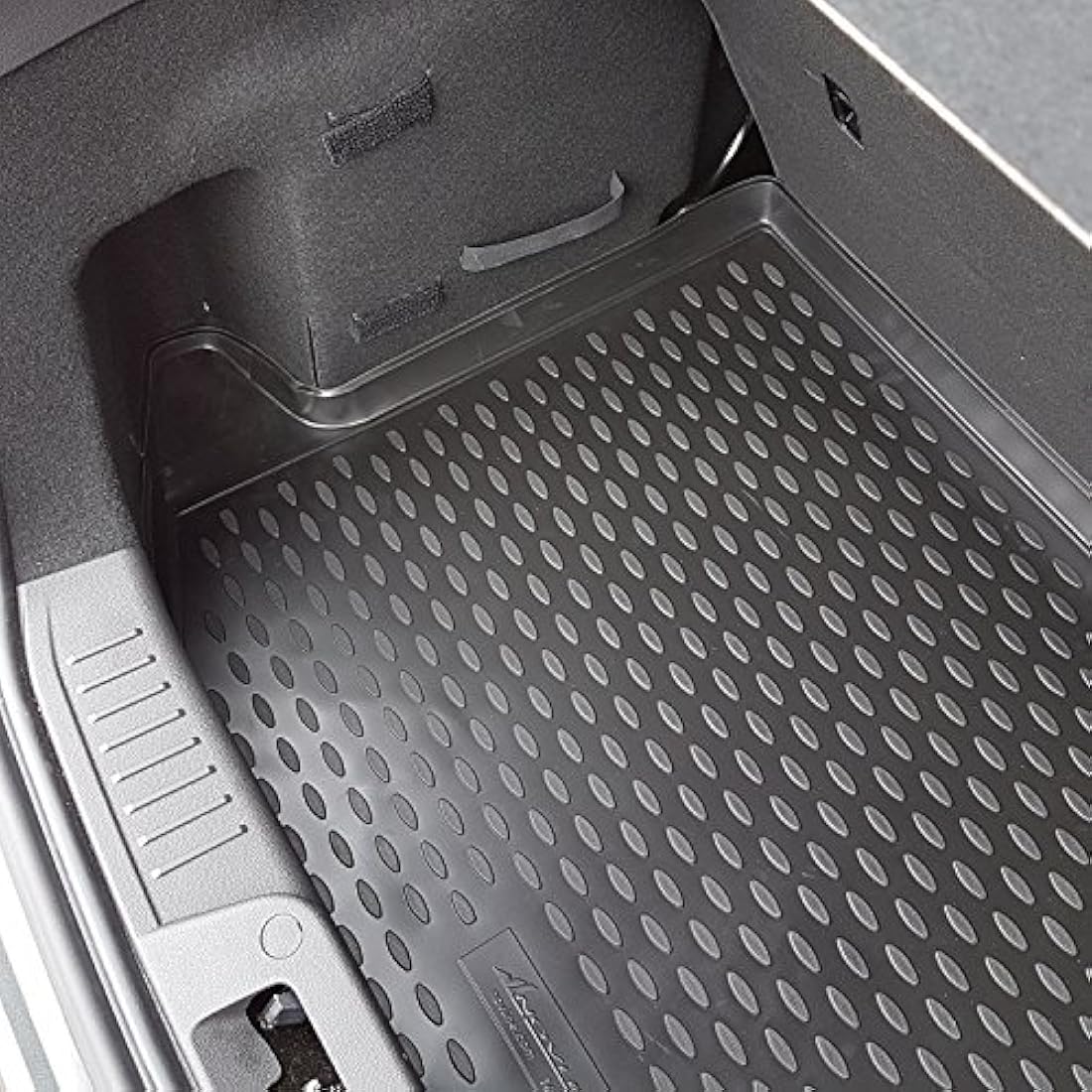 Novline MAT013 Custom Tailored Fit Black Rubber Boot Liner Tray Mat