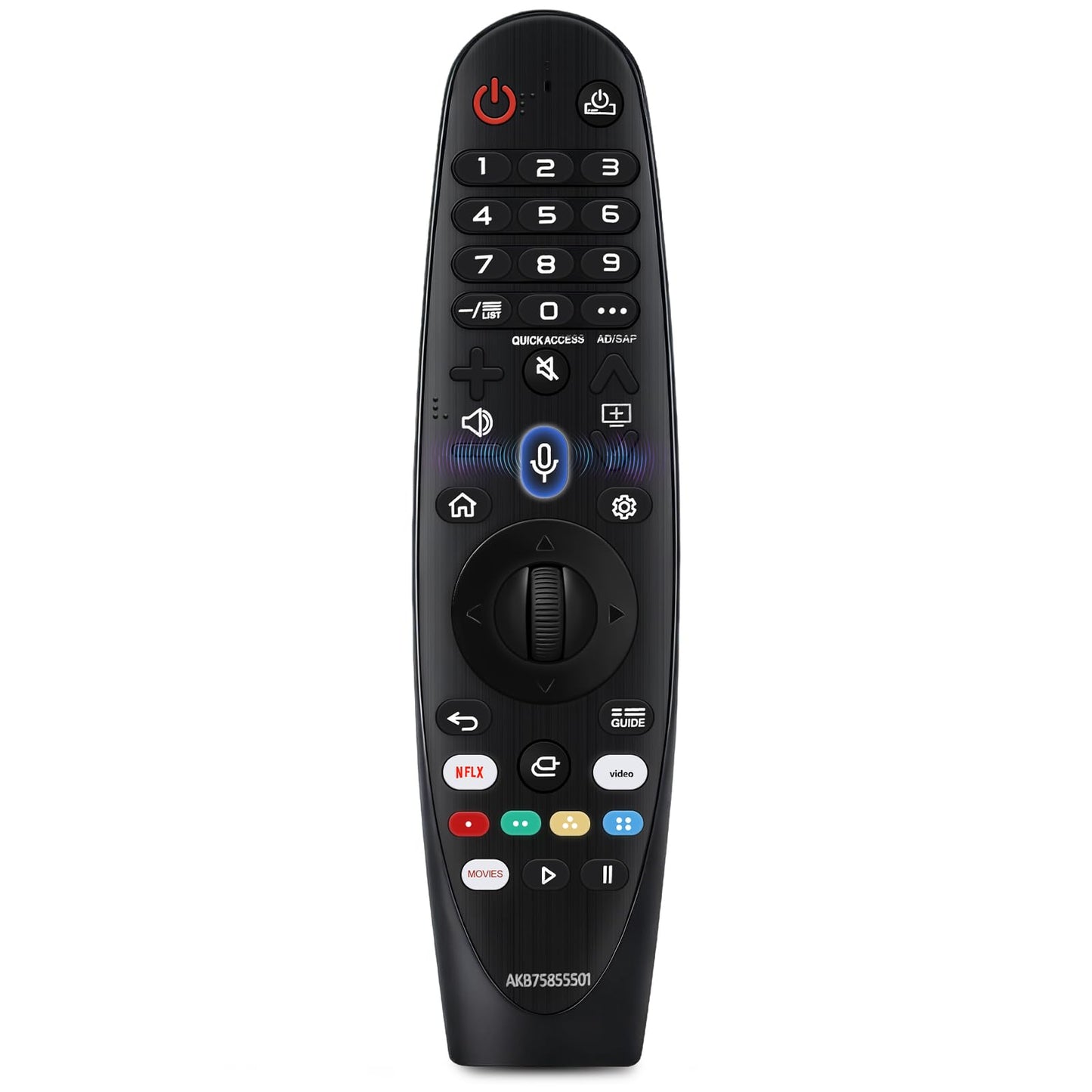 Replacement for LG Magic Remote,L G Smart TV Remote Control with Pointer and Voice Function,Replacement for Ma gic Control MR20GA MR21GA MR22GN MR23GN