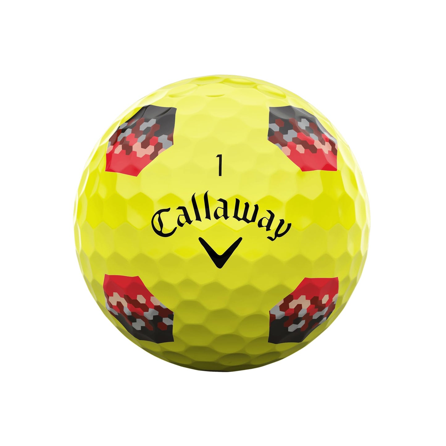 Callaway Golf Chrome Soft Premium Tour Golf Ball 2024 Yellow True Track