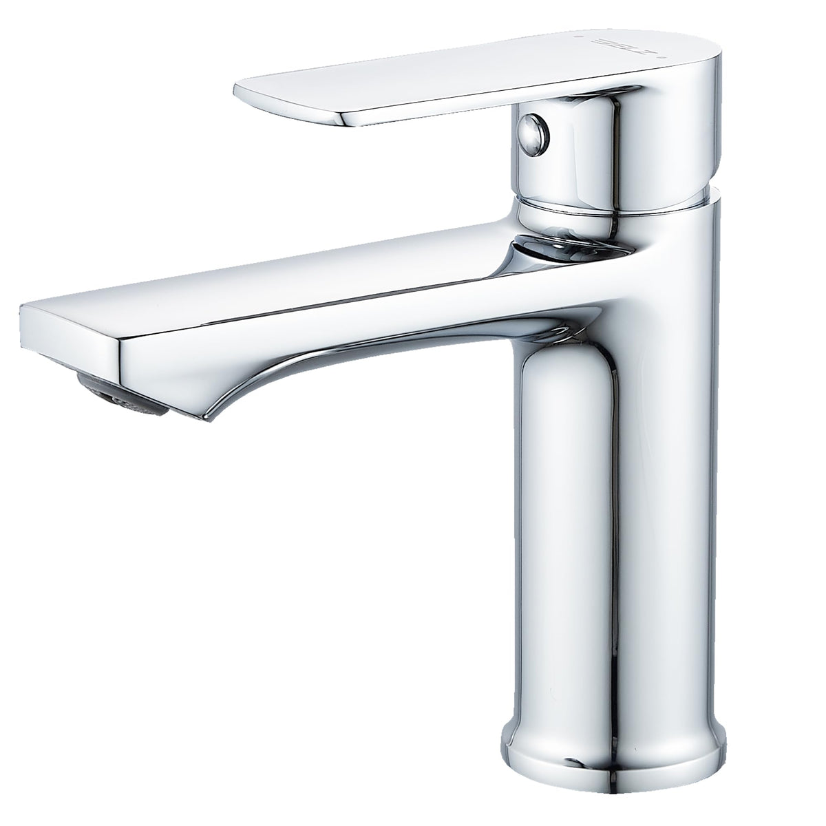 BELZ Basin Mixer Taps Bathroom Sink Tap, Modern Design with High-Arc Spout for Traditional Bathrooms Chrome