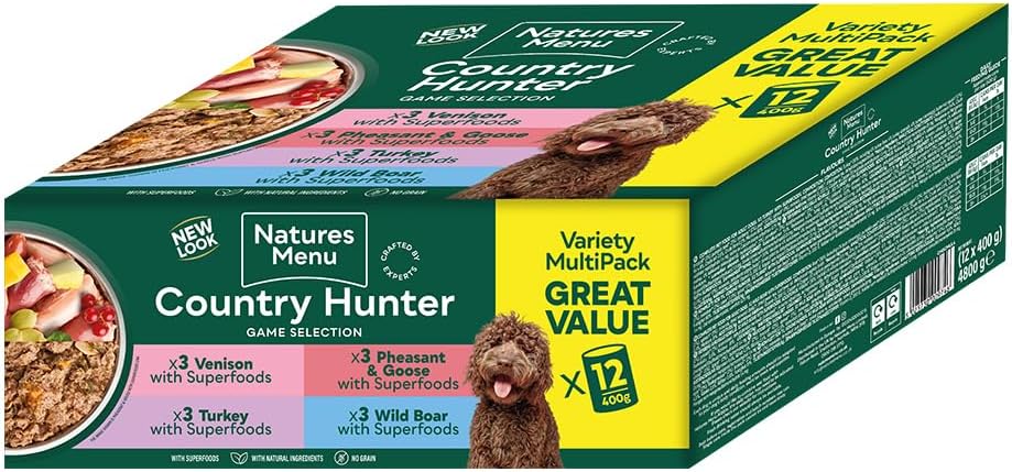Country Hunter Game Meat Selection Dog Food - 12 x 400g
