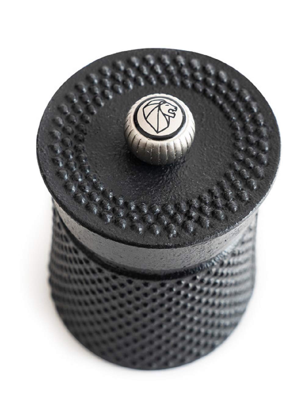PEUGEOT - Bali 8 cm Pepper Mill - Classic Grind System - Cast Iron - Lifetime Guaranteed Mechanism - Made in France - Black Colour