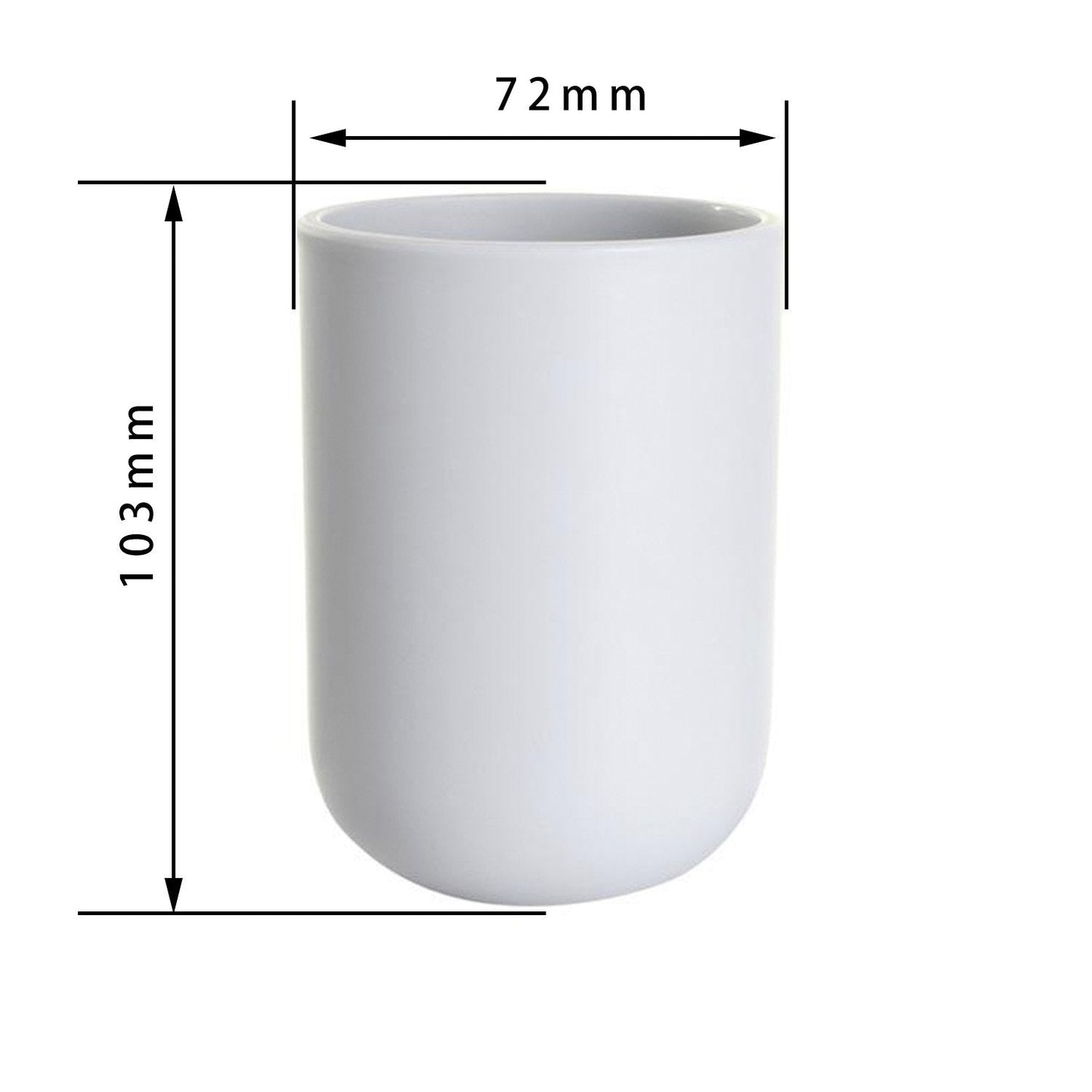 Tumbler Toothbrush Holder Plastic Cups Bathroom Tidy Razor Holder Toothpaste Holder Small Makeup Brush Holder Small Bathroom Cup Travel Camping