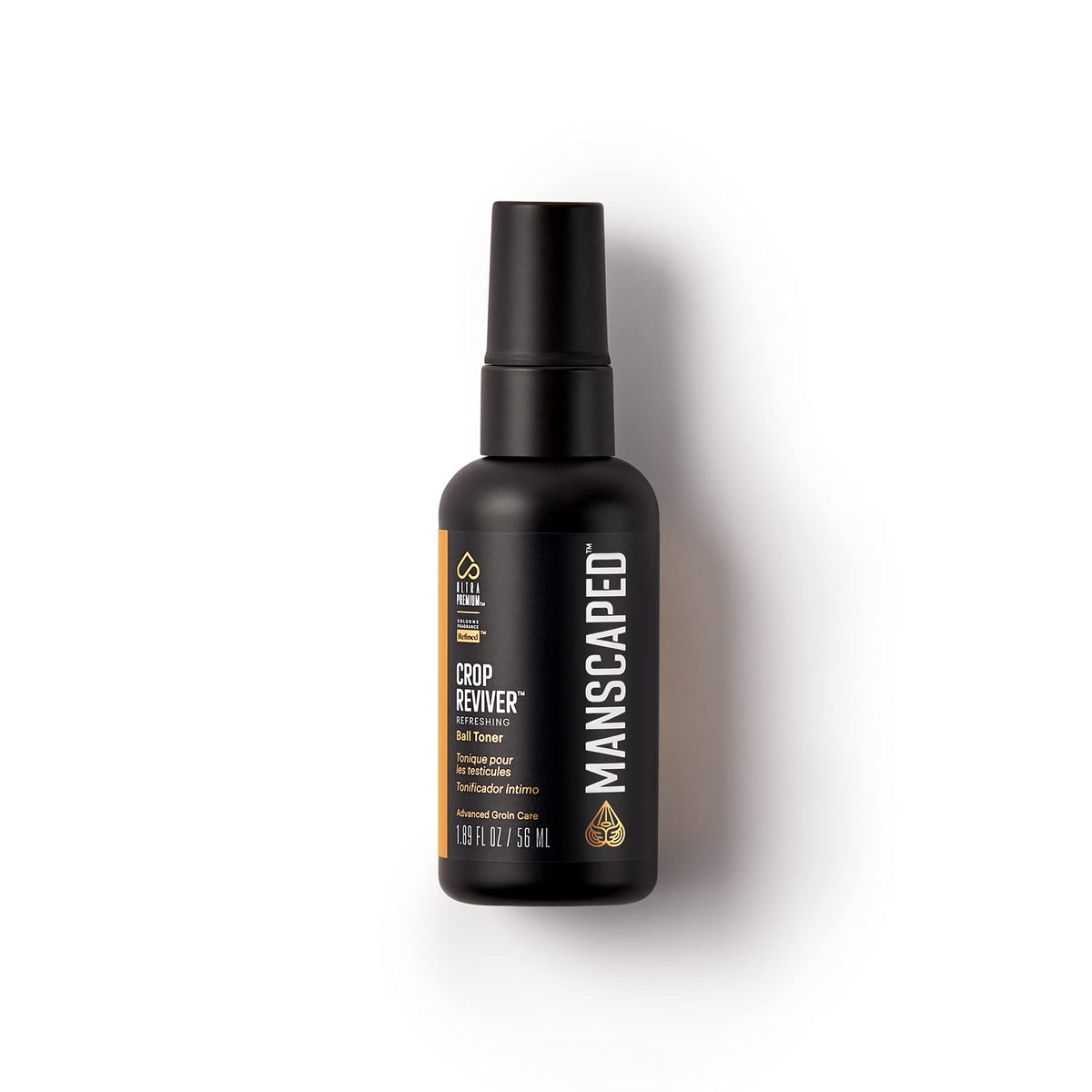 MANSCAPED? The Crop Reviver?, Hydrating & Refreshing Men's Body Toner Spray, Cooling Groin Spray with Soothing Aloe Vera, 56ml