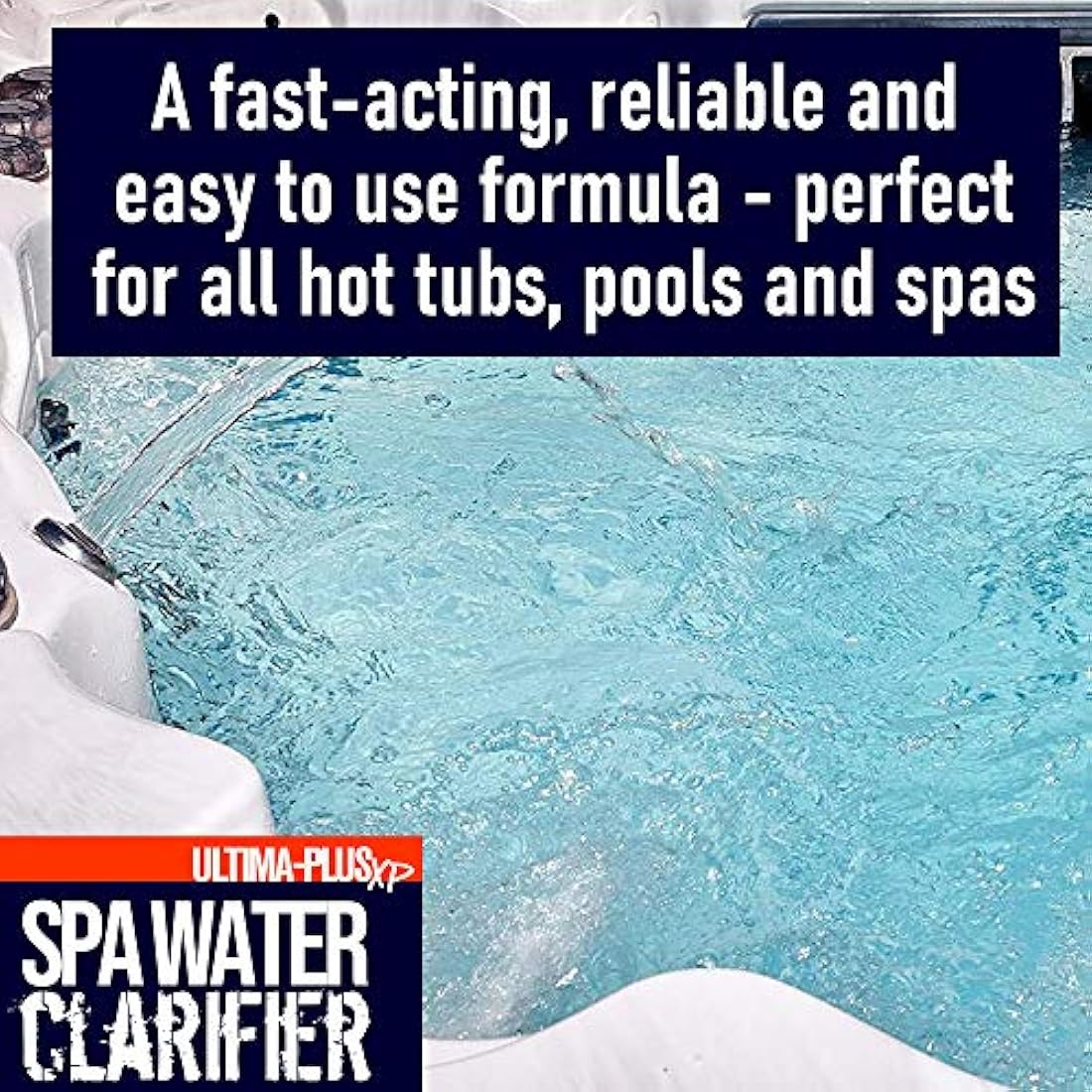 ULTIMA-PLUS XP Spa Water Clarifier - Transforms Hot Tub Water From Cloudy and Dirty to Crystal Clear - Suitable for all Hot Tubs, Spas and Pools (5 Litres)