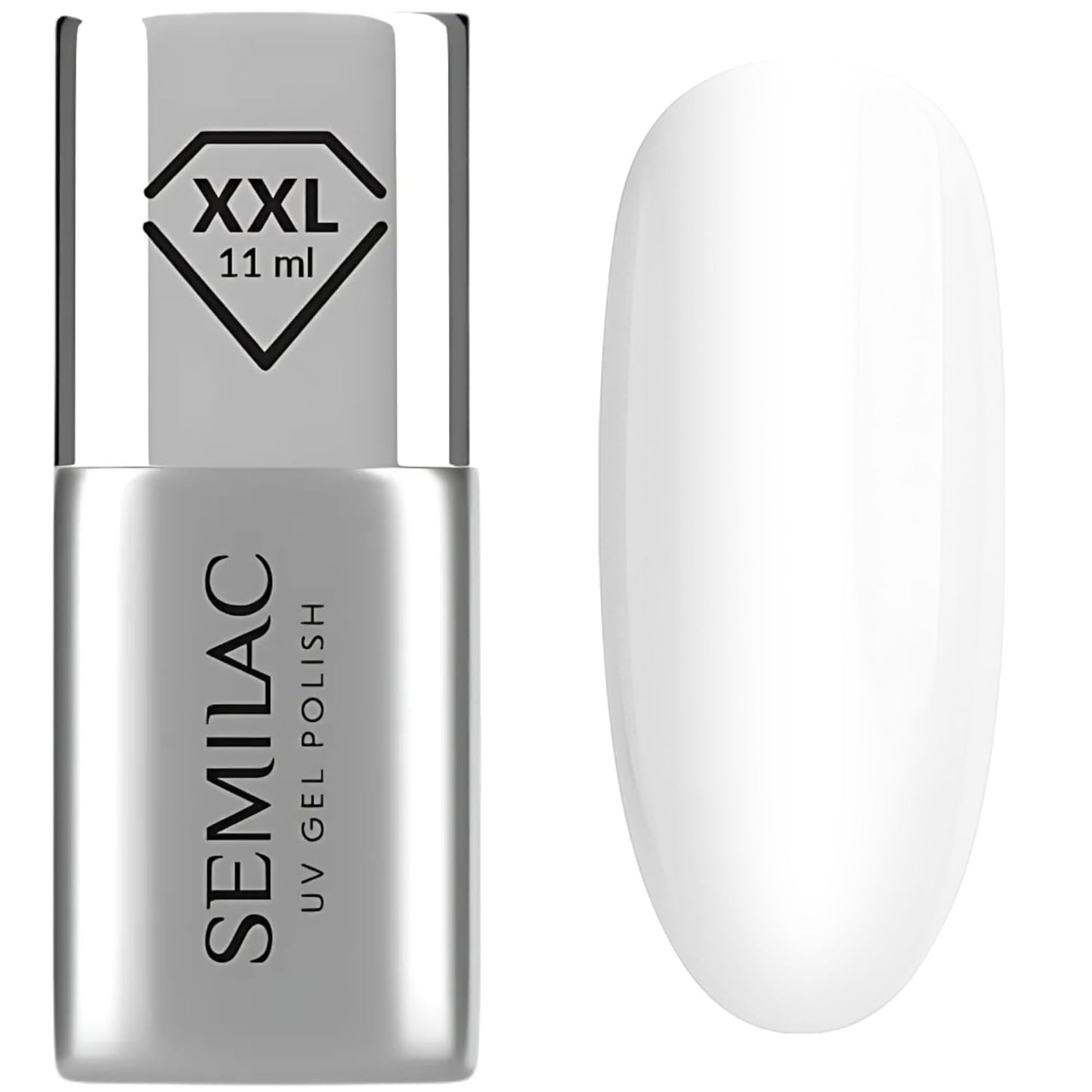 Semilac Top Nail Polish | 11 ml | Innovative UV LED Top Coat Soak Off Gel Nail for Color Protection | Shiny Gloss and Transparent | Easy to Apply,