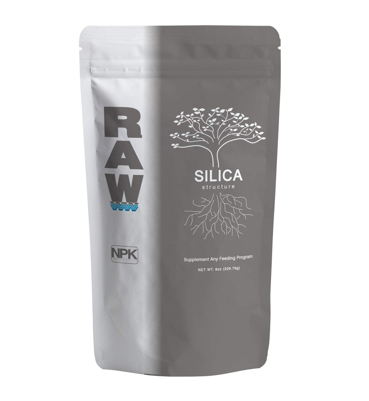 RAW Silica 8oz - High-Purity Plant Supplement for Stronger Growth and Stress Resistance - Essential Silicon Nutrient for Hydroponics, Soil, and Coco