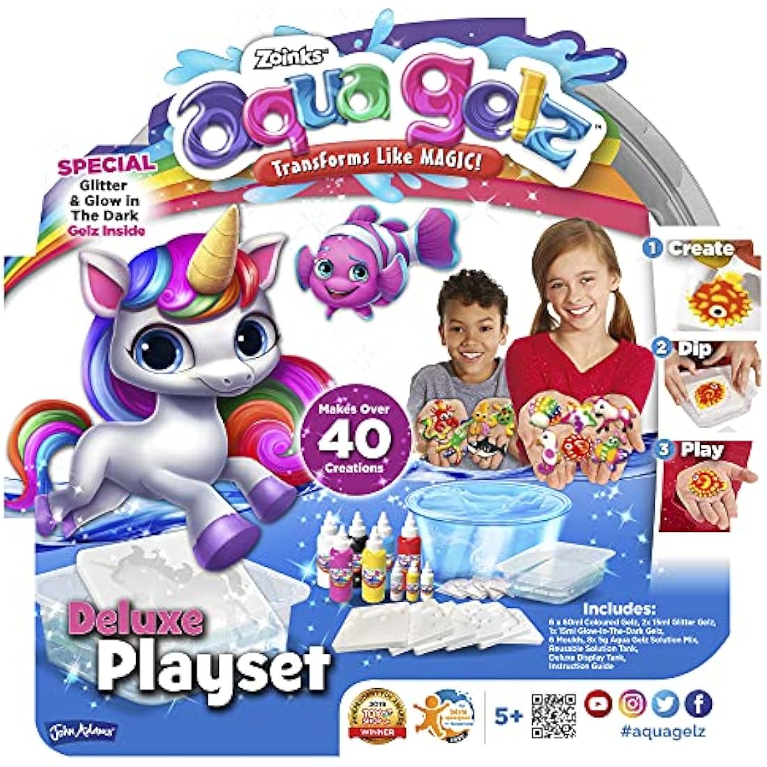 John Adams AquaGelz Deluxe Core PlaySet, Multicolor, 11104