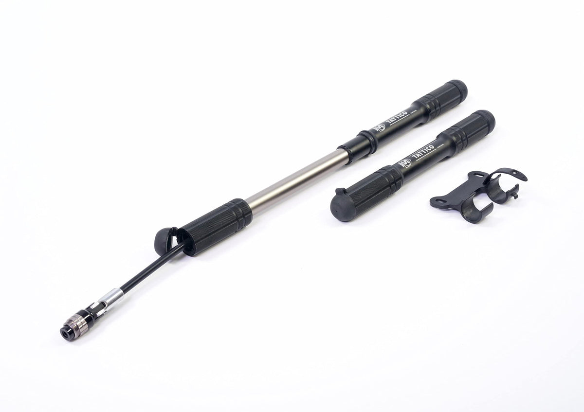 Silca Tattico Mini Lightweight Frame Mounting Pump Black