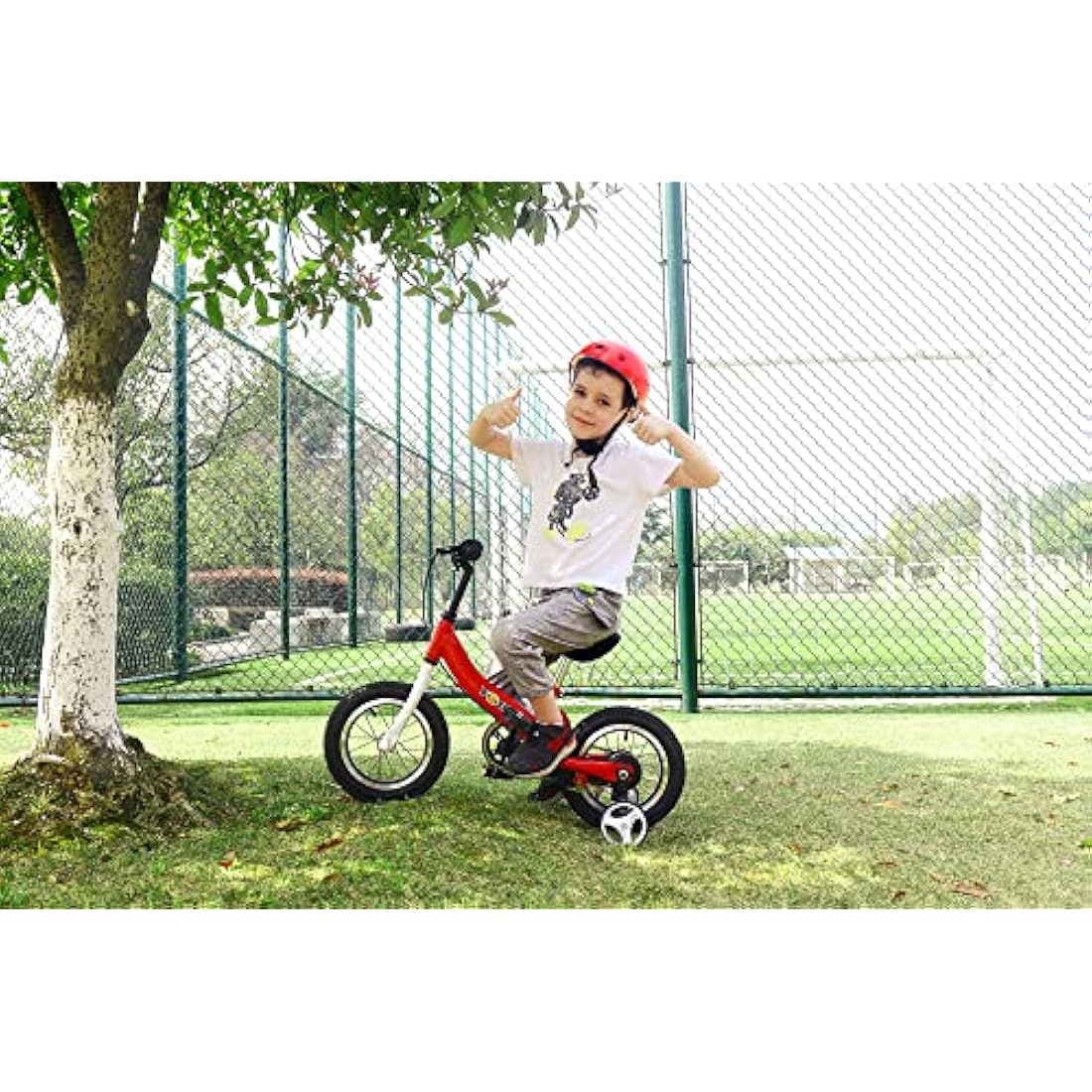 YBIKE Balance Bike 2 in 1,The Dual Use of a kids' Balance Bikes and Kids Bike, for 2 3 4 5 6 7 Years Old -12 14 16 Inches with Training Theory, Brake, Pedal