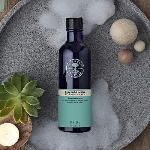 Neal's Yard Remedies Seaweed and Arnica Foaming Bath | Ease Tiredness & Restore Vitality | 200ml