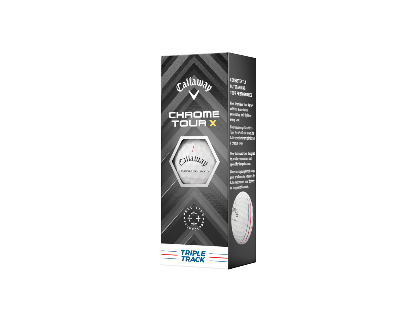 Callaway Golf Chrome Tour X 24 - Double Dozen Gift Box, One Dozen, White