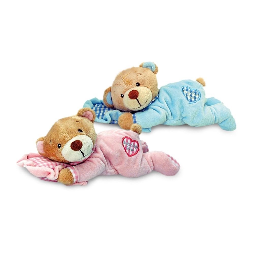 Nursery Bear with Pillow PINK soft toy