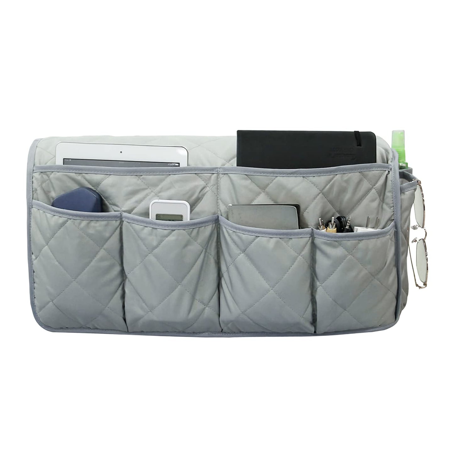 Sofa Armrest Organizer Arm Rest Organiser Storage Bag Hanging Sofa Caddy Storage Bag Magazine Books TV Remote Control Holder Chair Tidy Couch Table