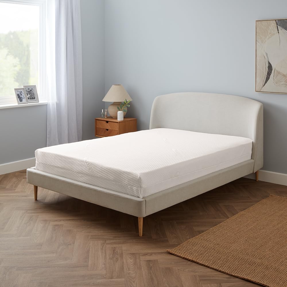 Direct Manufacturing Coolmax Memory Foam Mattress Zipped Cover Size - Double 4ft6 x 6ft3 Depth: (10" - 25cm)