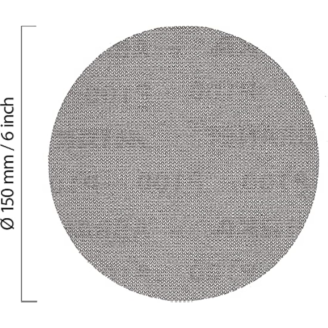 Mirka Abranet net sanding discs Ø 150mm Hook & loop/Mix-pack 5 of each grit 80, 120, 180, 240, 320, 400, 600/35 pcs/Suitable for all 150mm eccentric sanders and sanding machines.