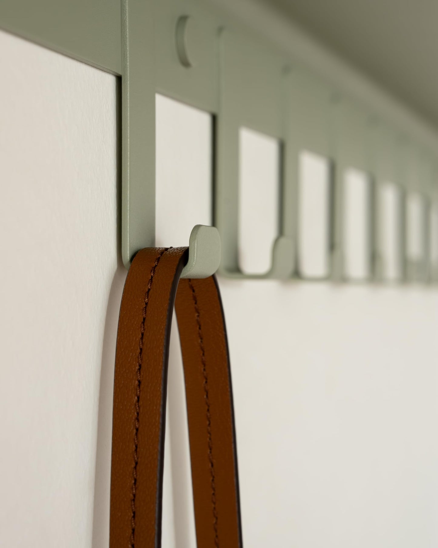 Kazai. Wall Mounted Coat Rack with Shelf 'Holmsen' | Modern Coat Hooks Wall Mounted | Hanger with Storage Shelf | Metal Hook Rack for Hallway