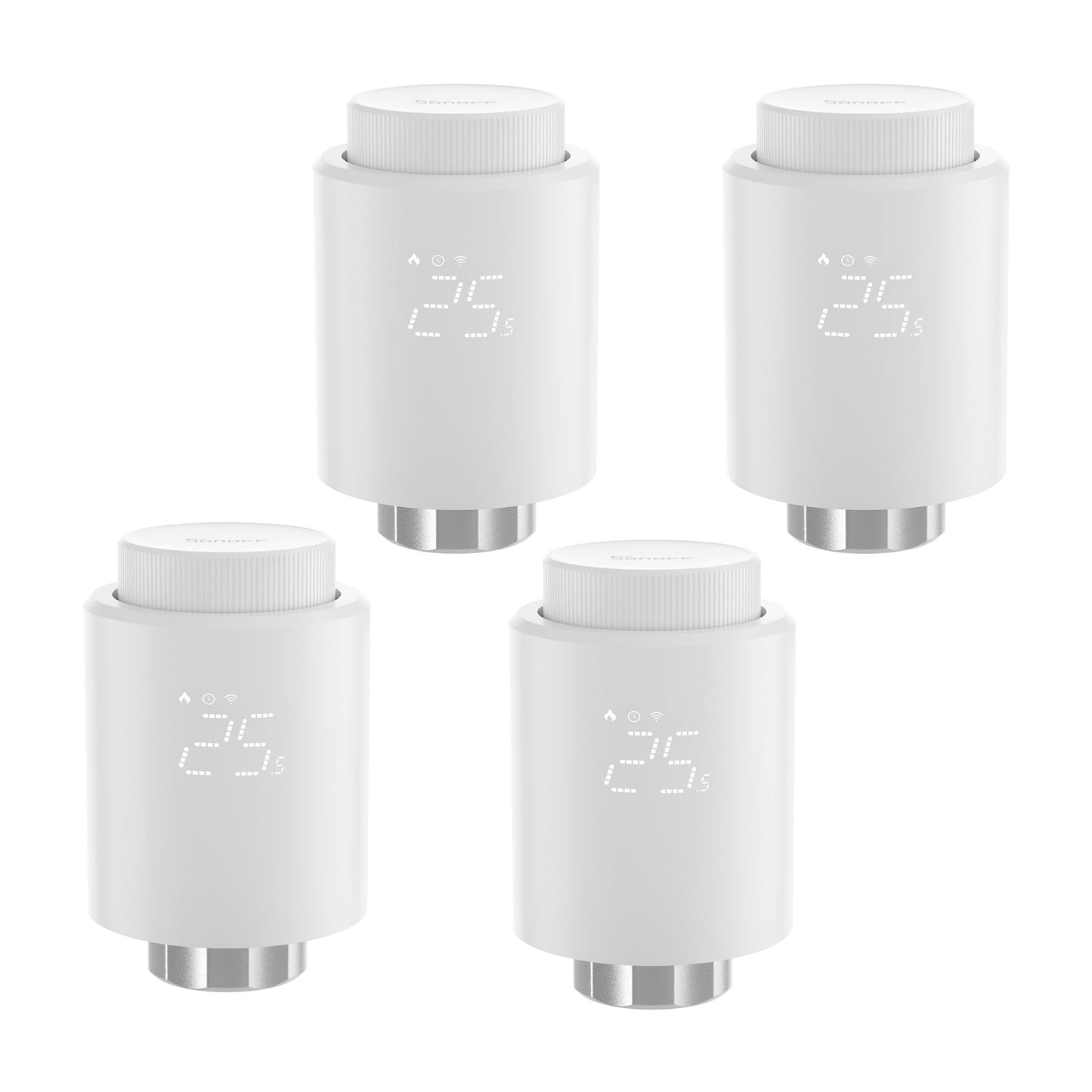 SONOFF Zigbee Thermostatic Radiator Valve,Add-On Smart Radiator Valve for Smart Home Control, Easy Installation, Save Heating Costs,Works with Alexa,