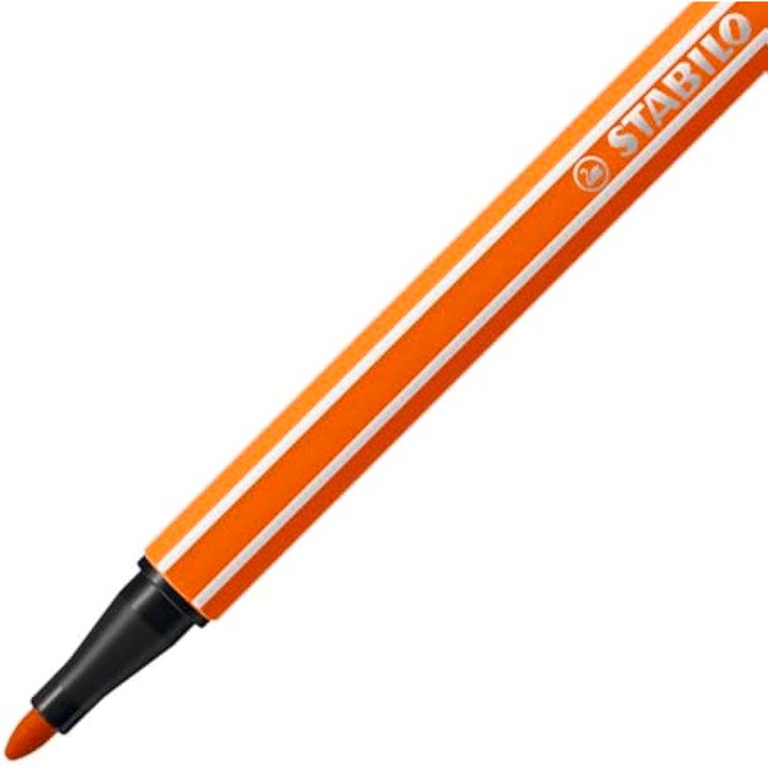 STABILO Pen 68 - Premium Fibre-Tip Pen - ARTY - Tin of 45 - Assorted Colours