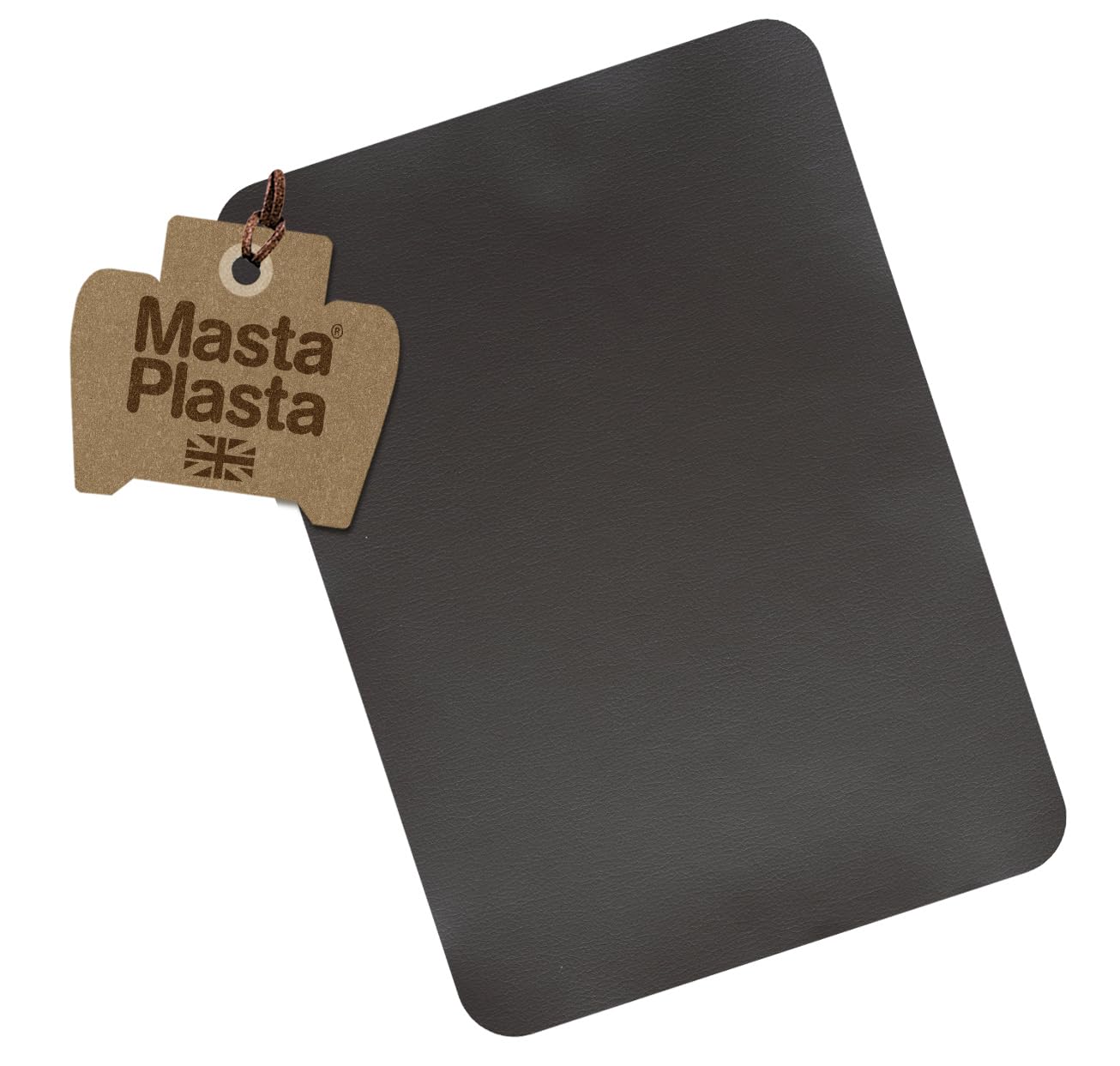 MastaPlasta Original Self-Adhesive Leather Repair Patch - Dark Brown 28cm x 20cm (11in x 8in). Your Instant All-in-One Upholstery-Quality Leather