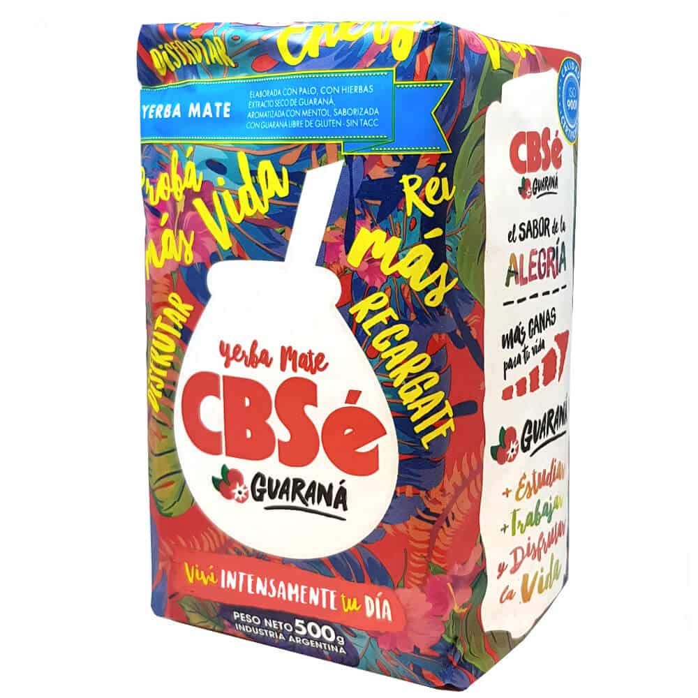 Yerba Mate Tea CBS? Guarana CBS (2 X 500g)