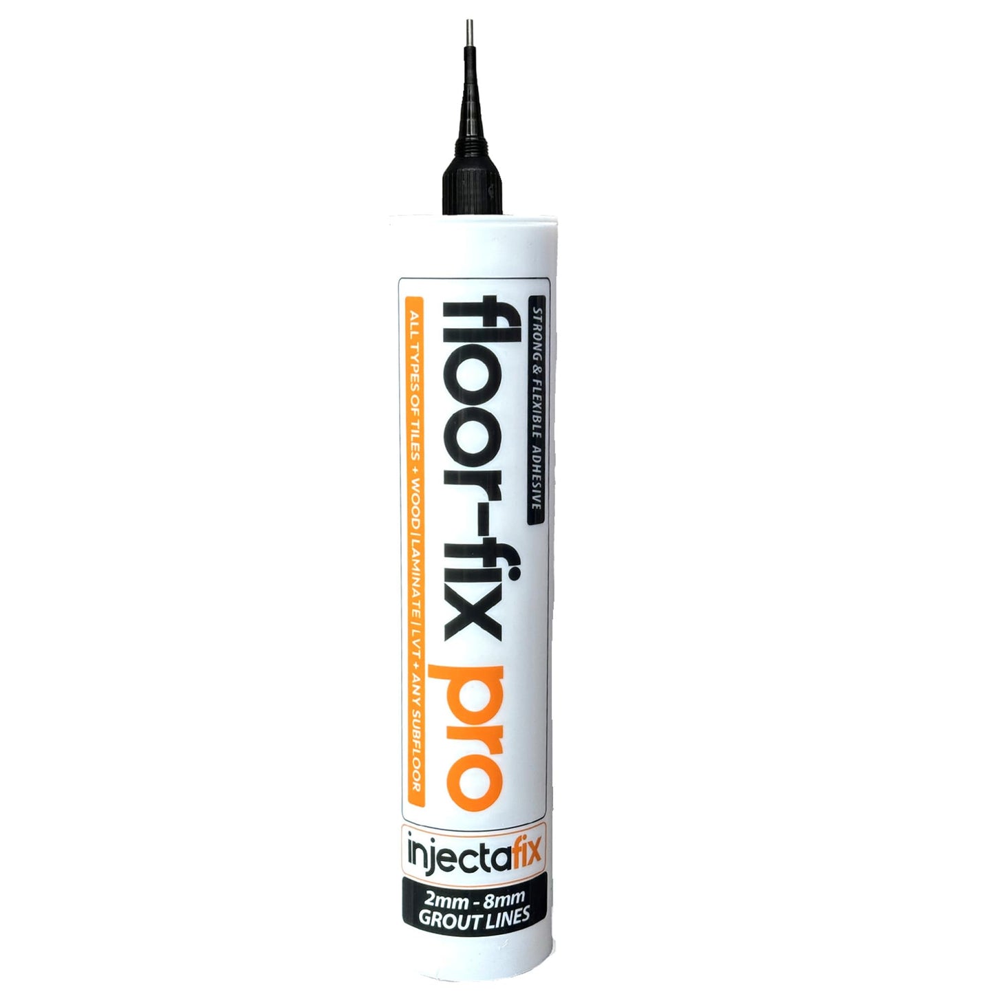 Floor-Fix Pro All in One Micro Precision Injector Kit Bonding Adhesive - For Loose & Hollow Tiles, Wood, LVT & Laminate - Includes a Reusable Syringe