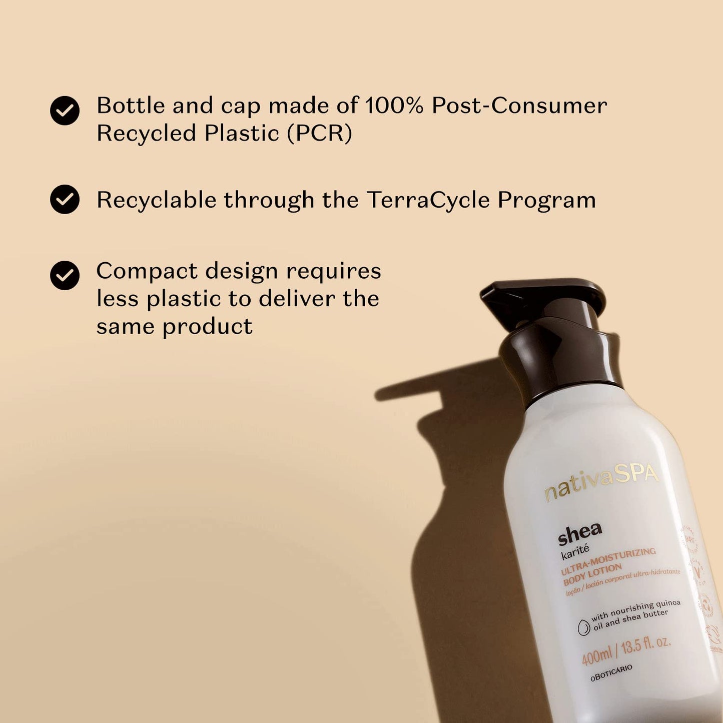 Karite Body Moisturizing Lotion – NATIVA SPA – O BOTICARIO/BOUTIQUEB