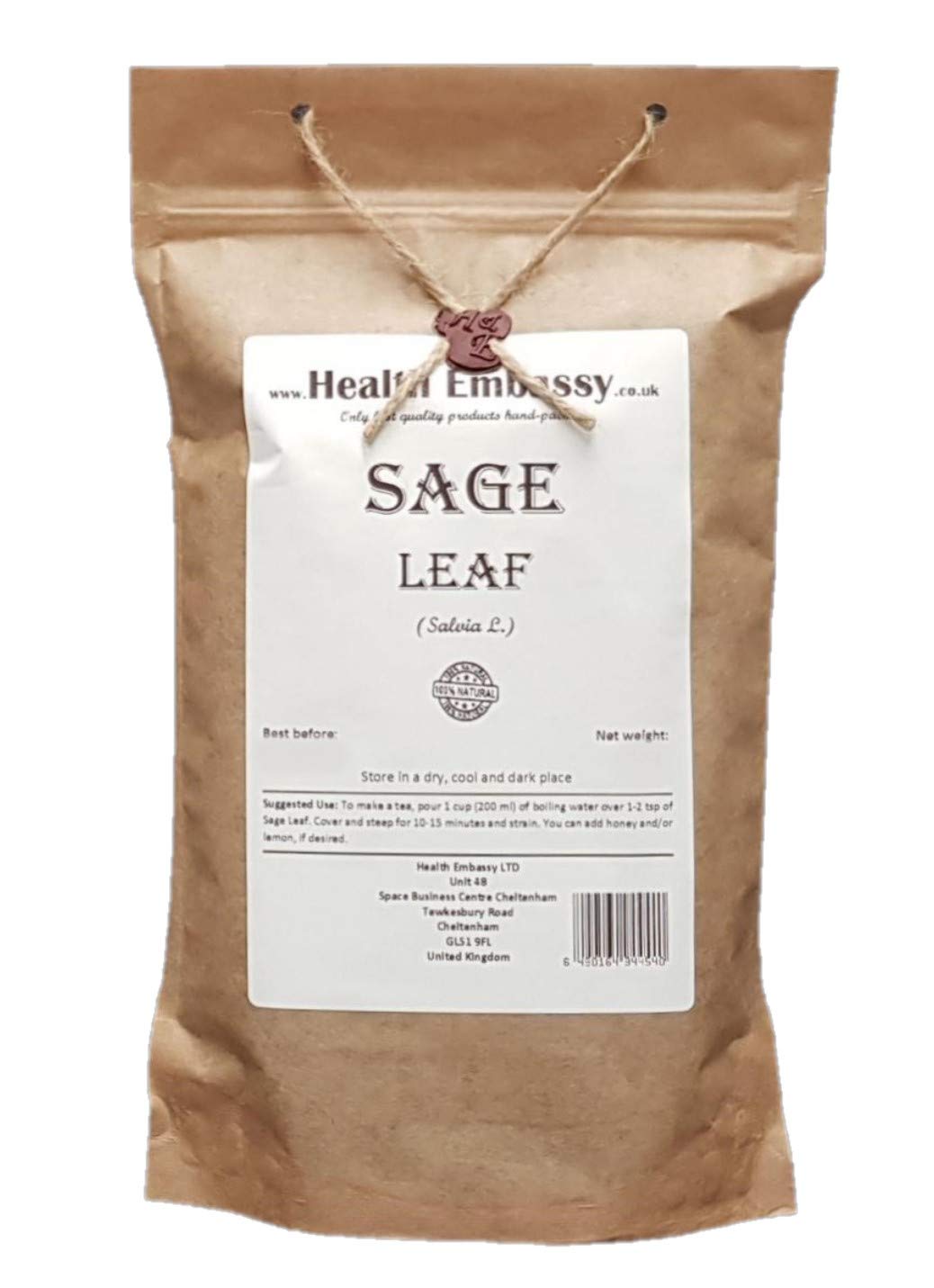 Health Embassy Sage Leaf (Salvia L) (100g)