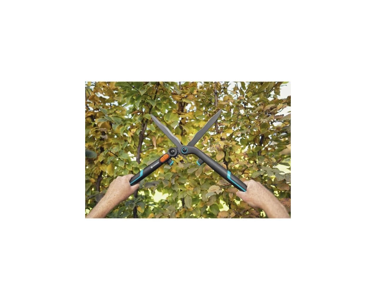 Gardena Hedge Shears 2in1 EnergyCut Turquoise Black Turquoise/Black