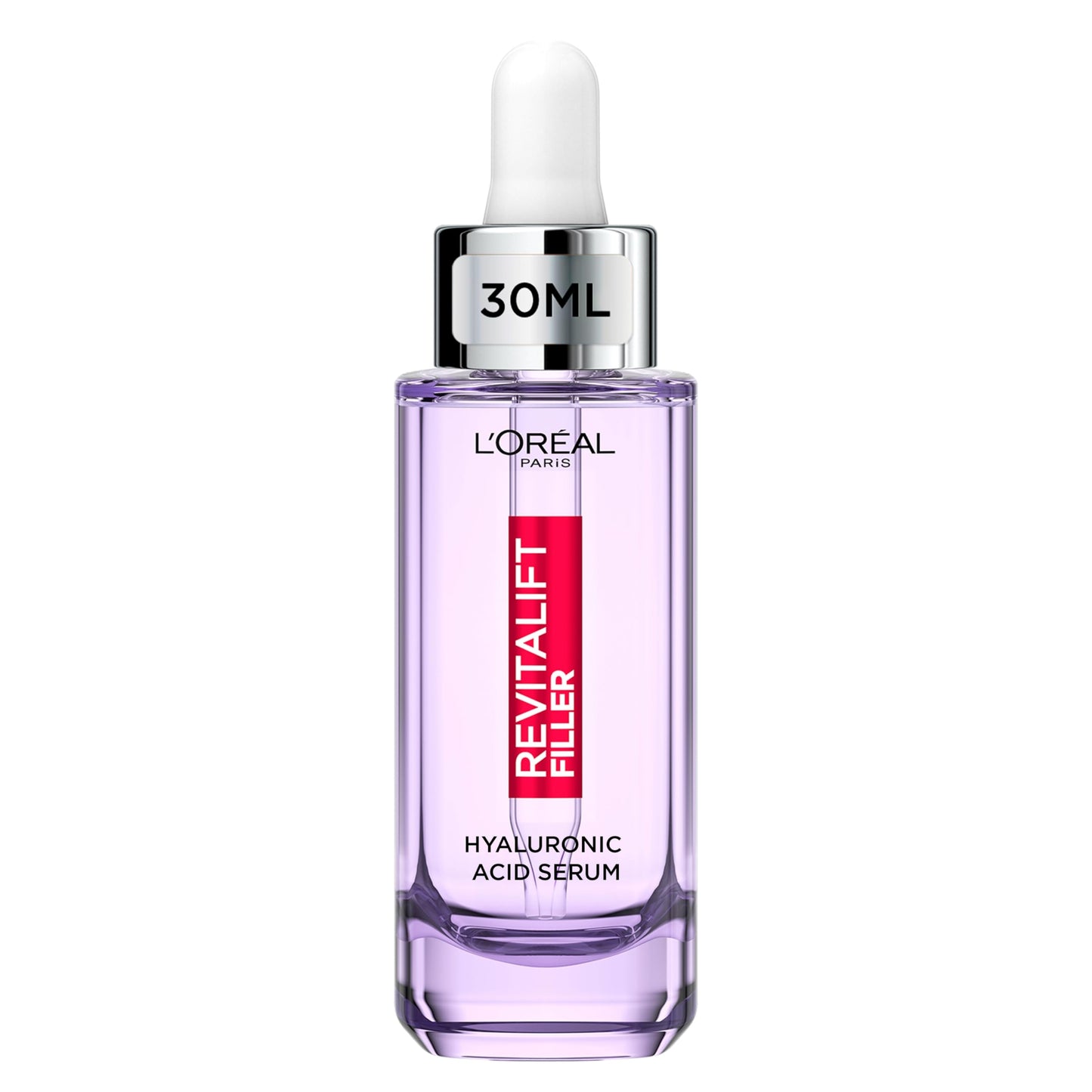 L'Or?al Paris Revitalift Filler Hyaluronic Acid Serum [1.5% Pure Concentrated Micro-Epidermic Hyaluronic Acid], Dropper Serum, Intensely Hydrates &