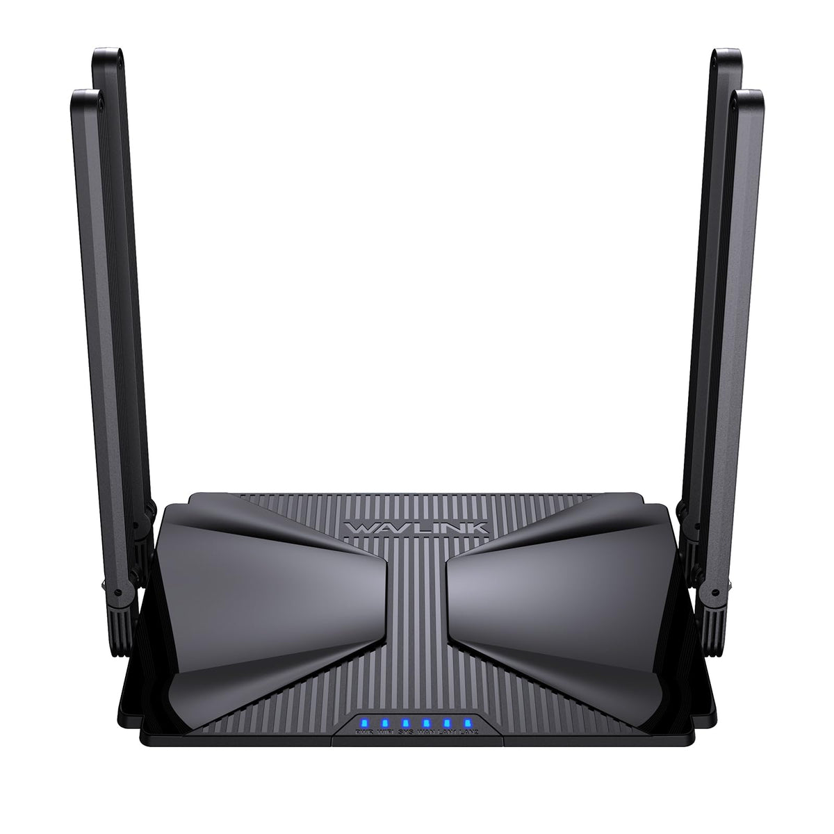 WAVLINK Wi-Fi 6 AX3000 Dual Band Extendable WiFi Router, 3000 Mbps Wireless Router for Gaming, 5 Antennas, Everything Mesh & AP Mode, 2 Gigabit LAN