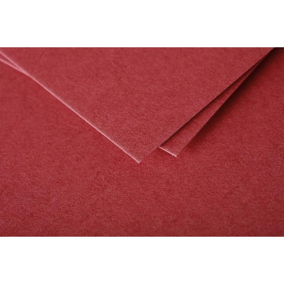 Clairefontaine - Ref 5580C - Pollen Envelopes (Pack of 20) - 75 x 100mm Sized, 120gsm Paper, Gummed Seal, Inkjet & Laser Printer Compatible, Acid Free - Intensive Red