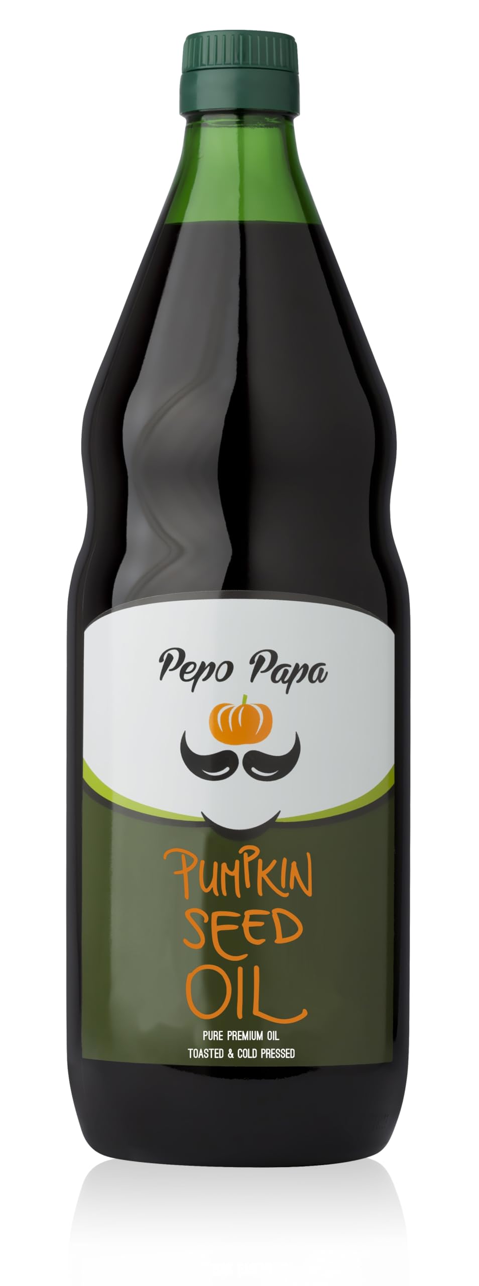 Pepo Papa Raw Pumpkin Seed Oil ? Cold Pressed, 1 Liter