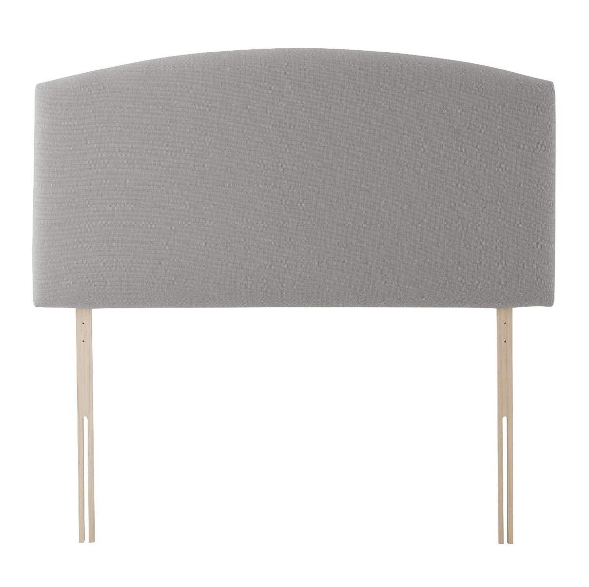 Silentnight Selene Upholstered Headboard, Slate Grey Fabric, Super King