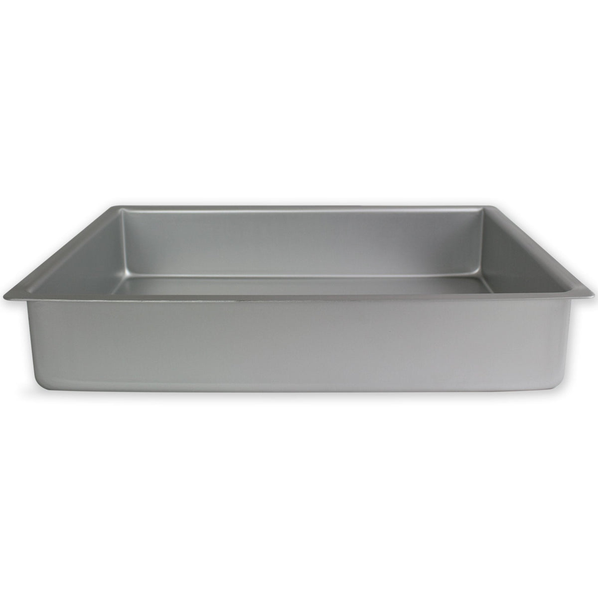 PME OBL12183 Aluminium Oblong Cake Pan 12 x 18 x 3-Inch Deep , Silver