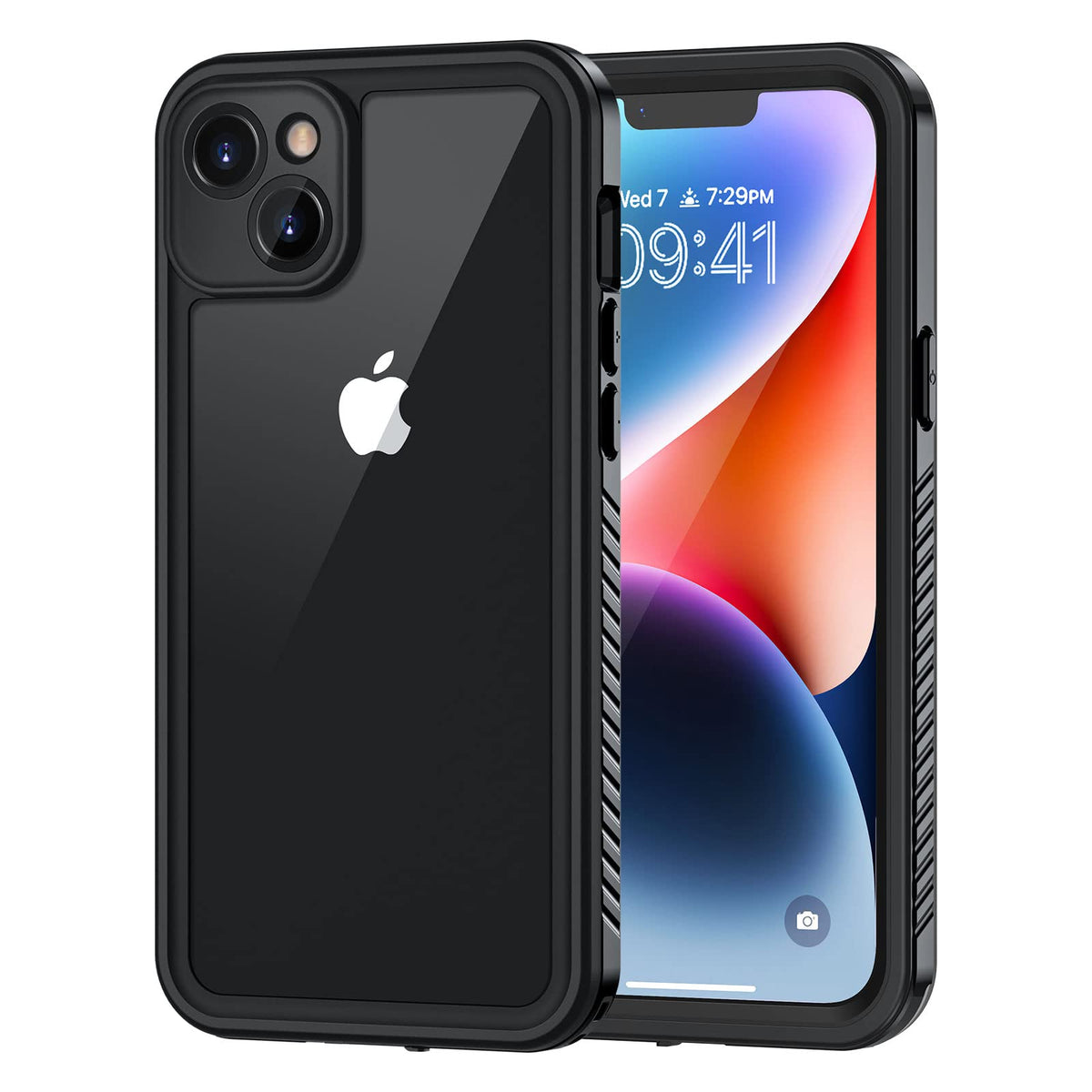 Lanhiem for iPhone 14 Case, IP68 Waterproof Dustproof Shockproof 14 Cases with Built-in Screen Protector, Full Body Sealed Protective Front and Back