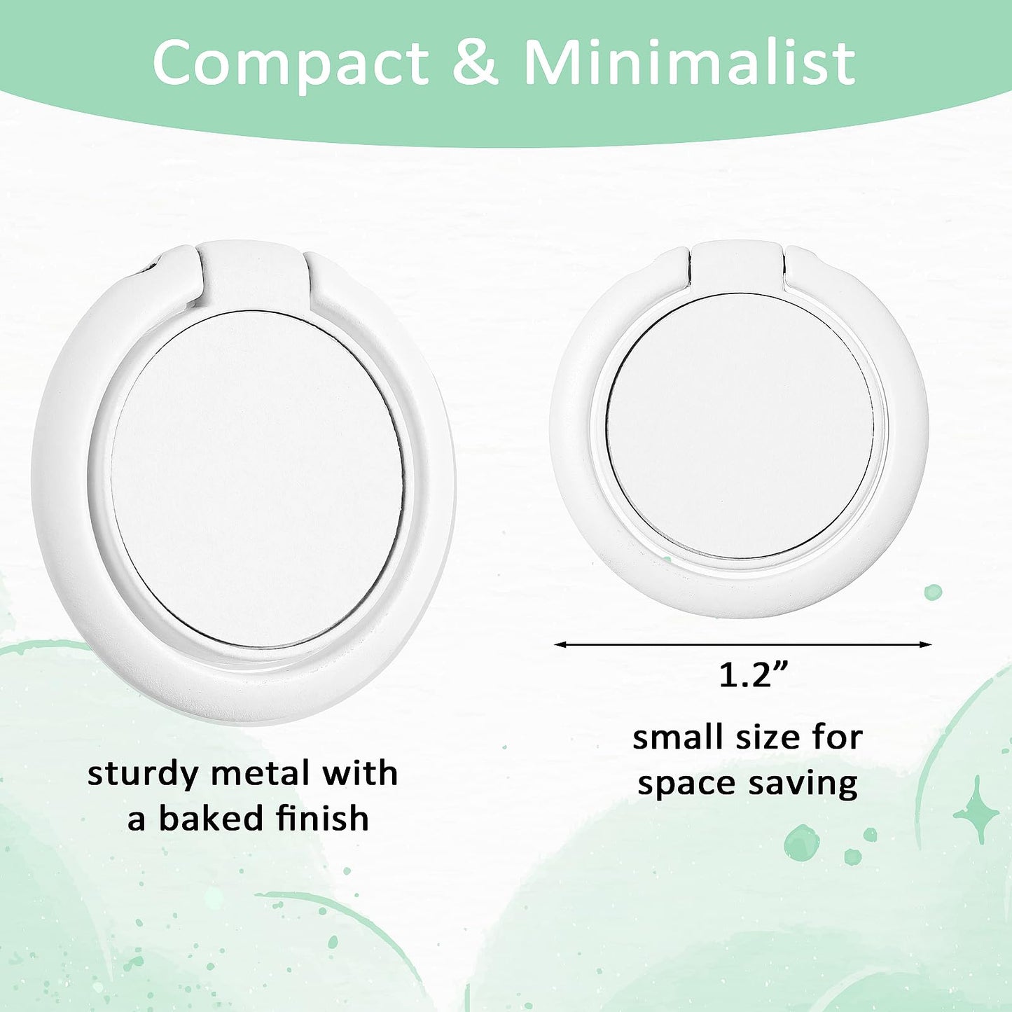 8 Pack Sunglass Organizer Wall Round Wall Mounted Sunglass Holder Hanging Sunglasses Organizer Eyeglass Holder White Sunglass Holder for Wall