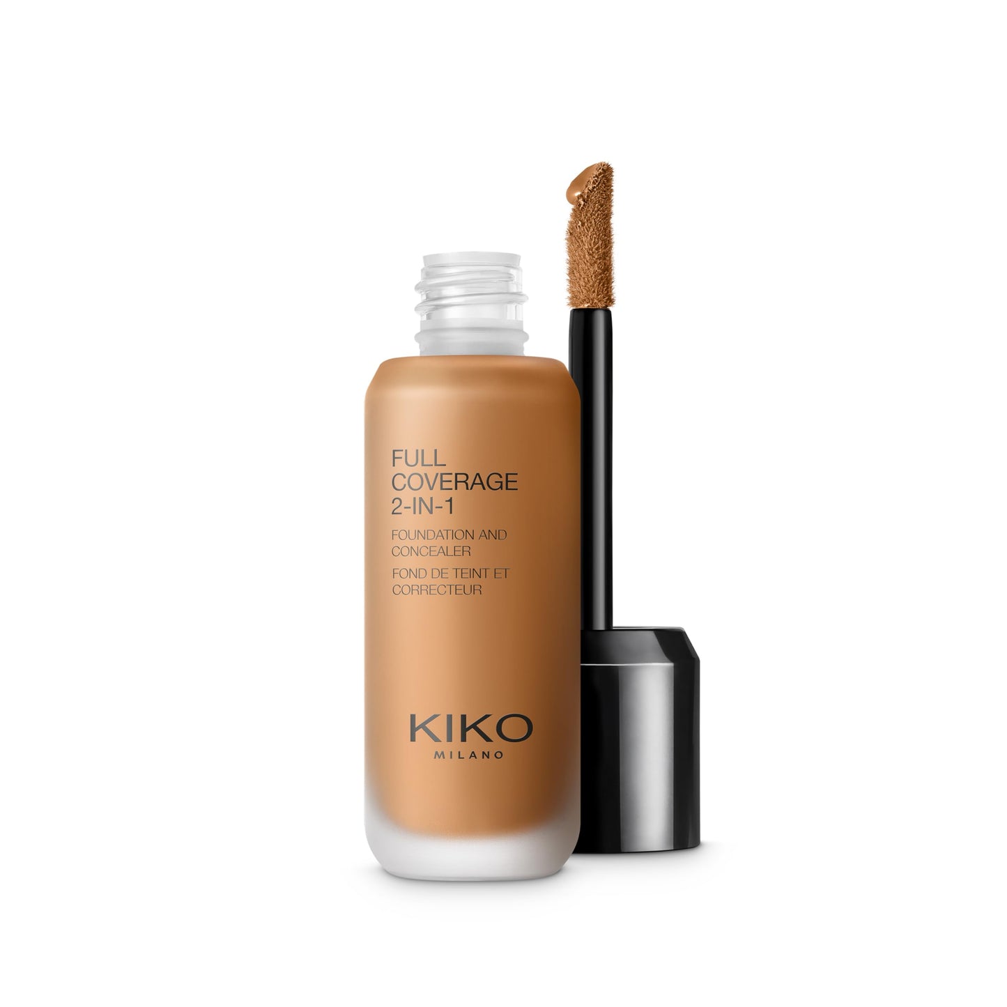 KIKO Milano Full Coverage 2-In-1 Foundation & Concealer 40 O150, 2 In 1 Foundation And Concealer, Superior Coverage