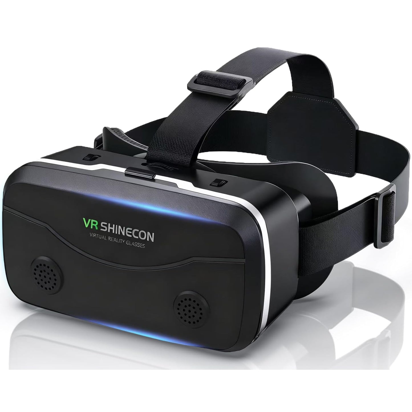 VR Headset for Phone, Virtual Reality Headsets VR Glasses with HD Anti-Blue Light Lenses, Compatible with 5-7 Inch Phones, Virtual Reality Glasses