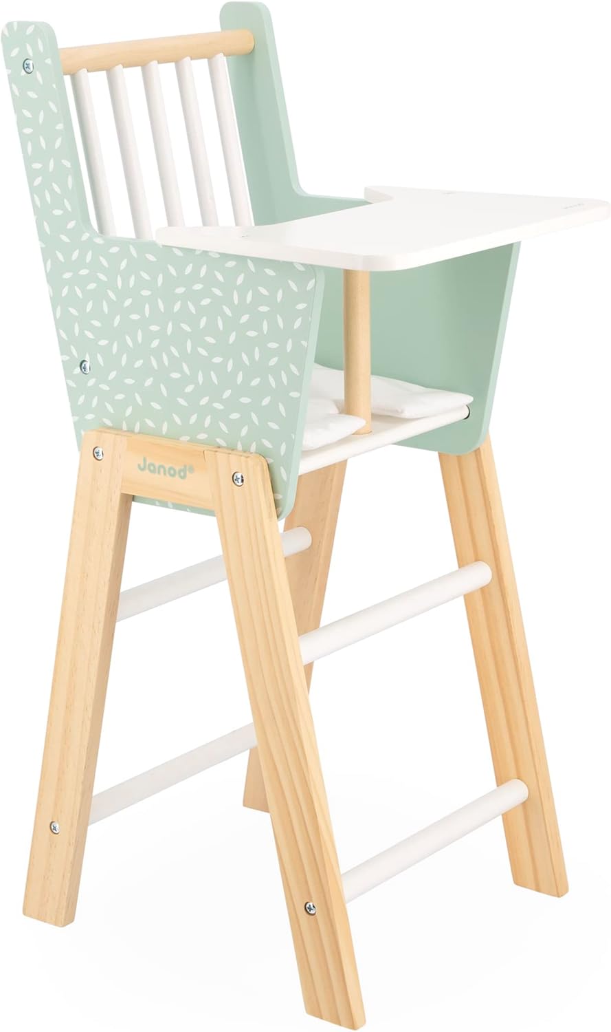 Janod Zen FSC Wood Highchair, New but box scruffy, opened, contents complete