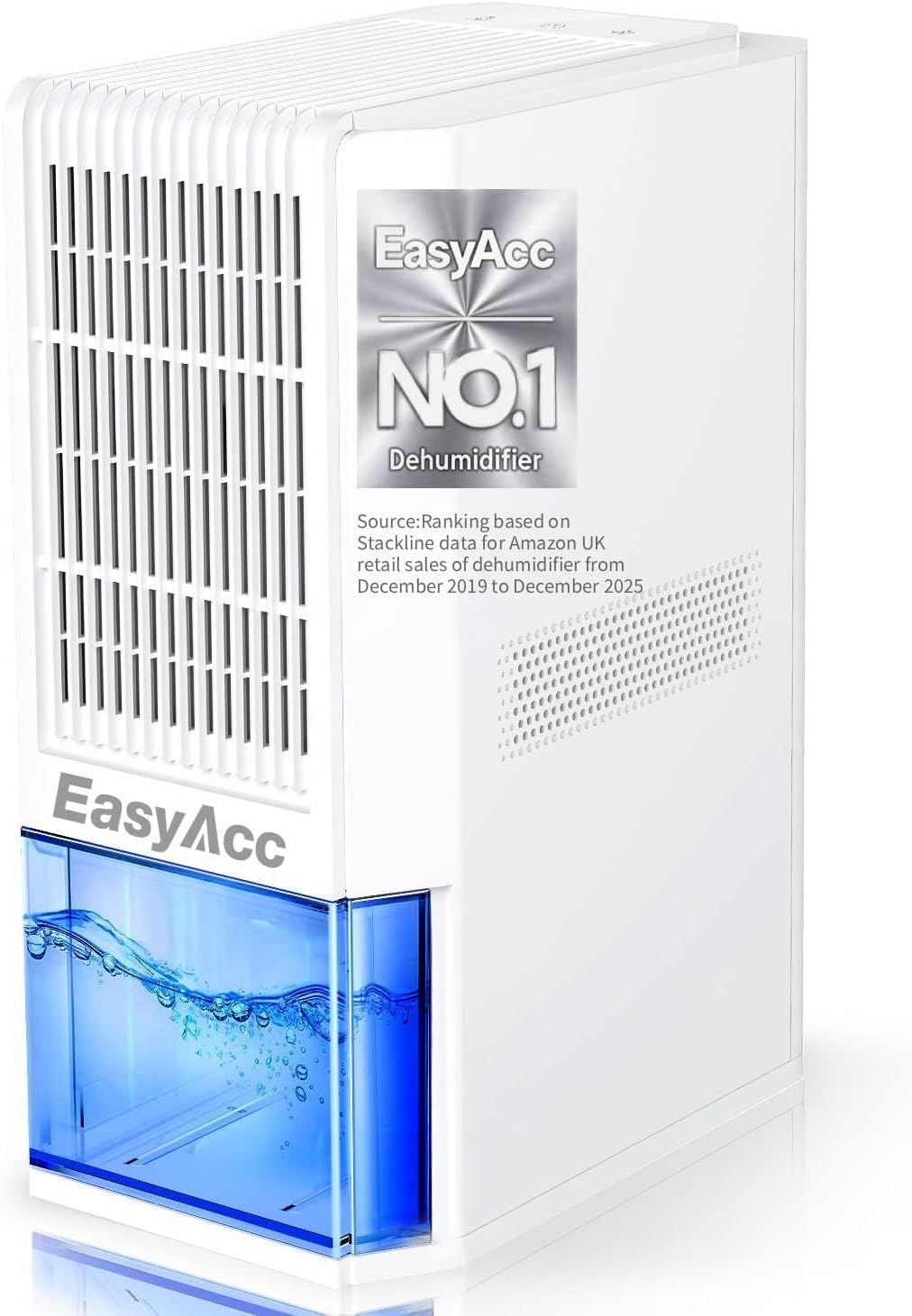 EasyAcc? Reusable Dehumidifier for Bathroom-1.3L/Day Dehumidify for 30? [Tech Breakthrough] ?10-15? Still Efficient Dehumidification Against Mold &