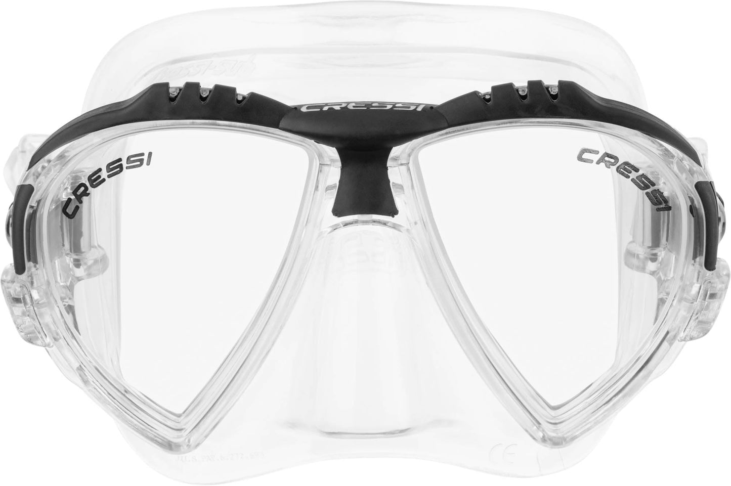 Cressi Adult Matrix Snorkelling Mask - Clear