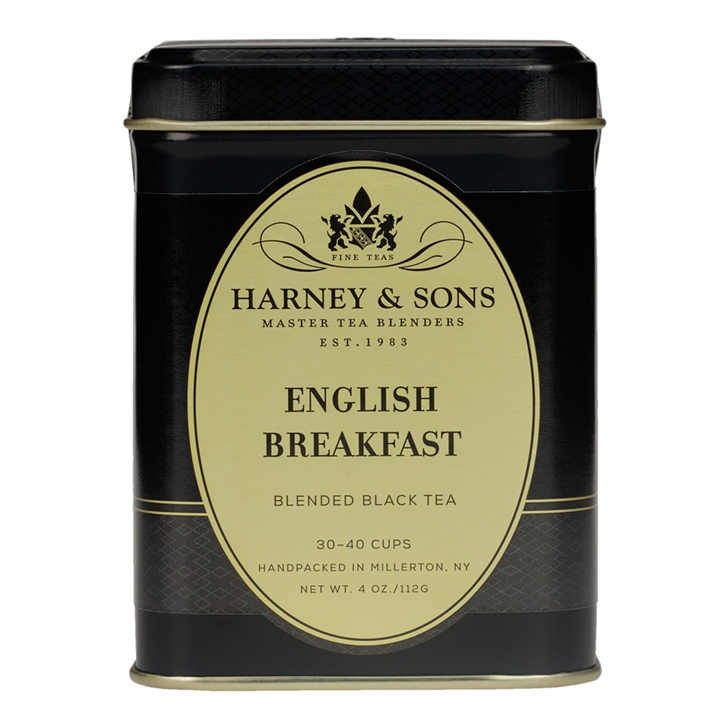 Harney & Sons English Breakfast Loose Leaf Tea, 4 Ounce Tin by Harney & Sons