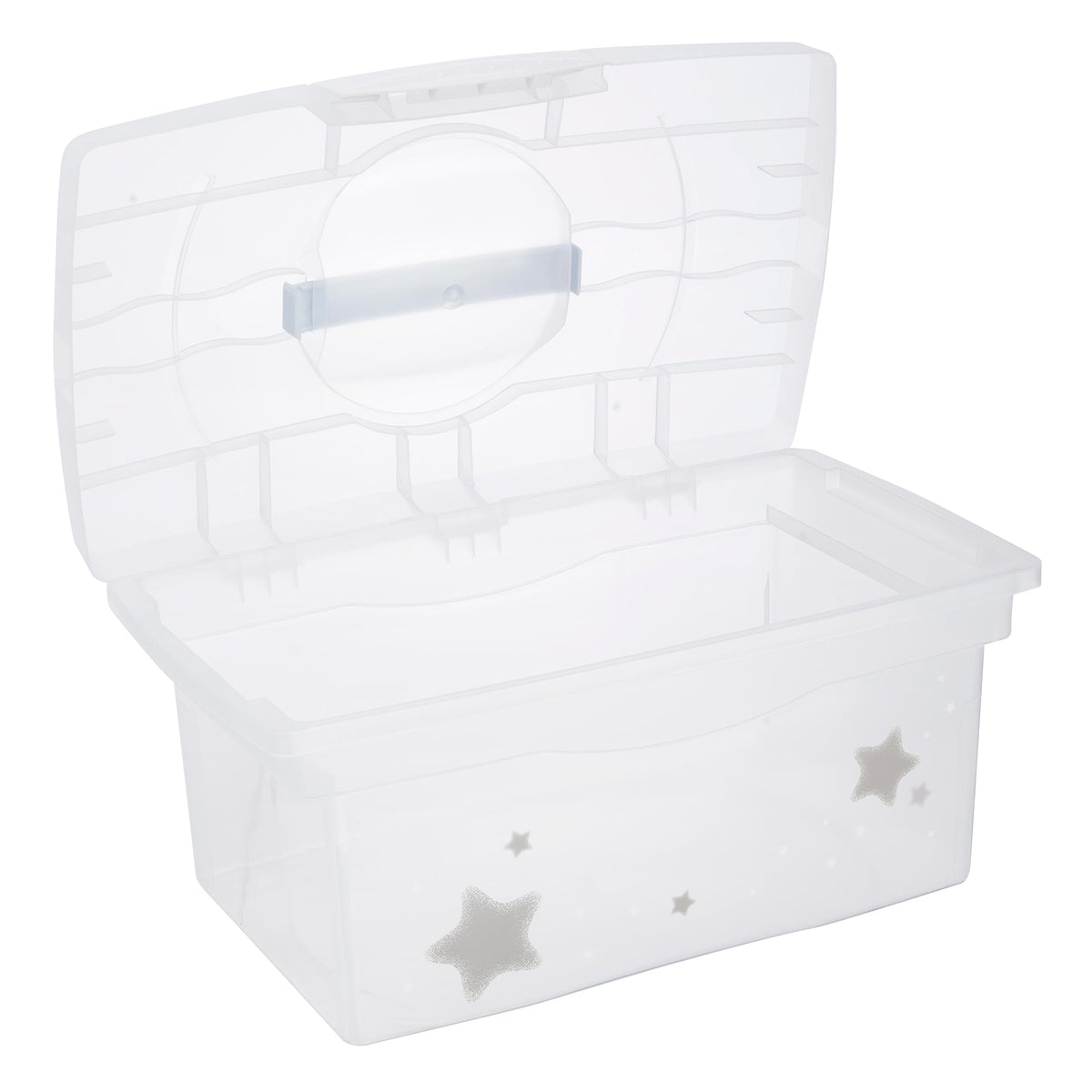 keeeper Stars Traveller, Organiser storage box with lid, Patryk, Nordic White (White)